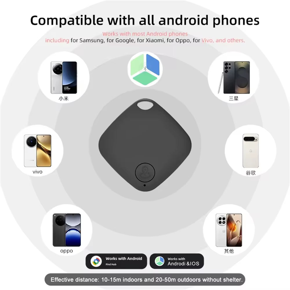 Bluetooth GPS Anti-Lost Tracker Smart Tag Wireless Locator for Car Keys Pet Dog Cat Wallet Ios Android